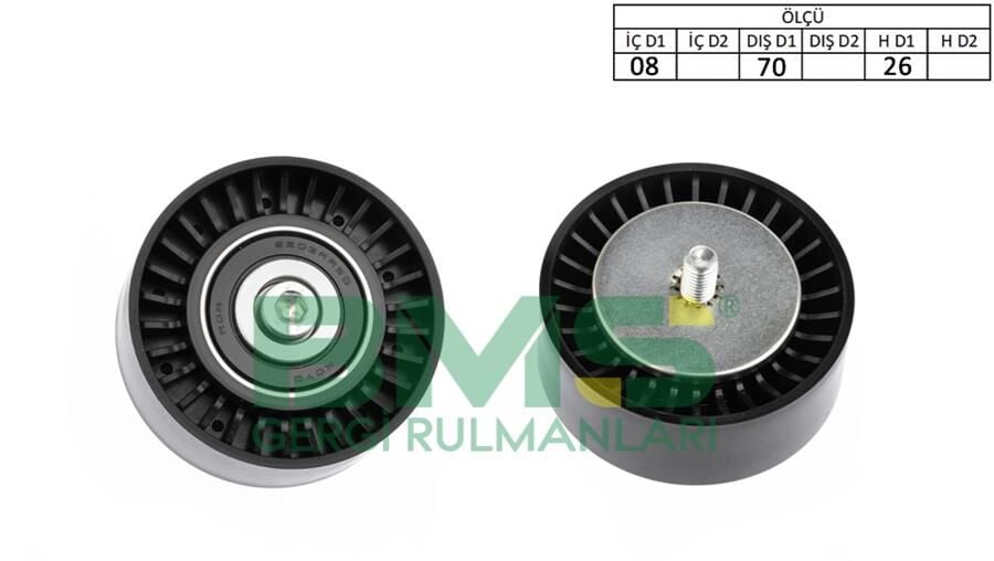 BMS 421 KAYIS GERGI RULMANI BMW M47N M57N E87 E90 E91 E92 E93 - Görsel 1