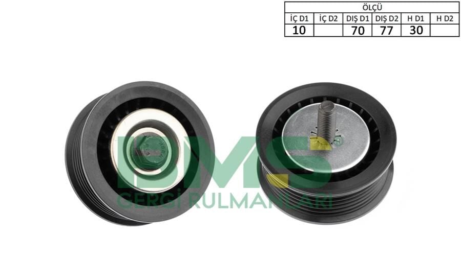 BMS 430 ALTERNATÖR GERGİ AVARA BİLYASI INSIGNIA A 08>17 ASTRA J-ZAFIRA C 09>15 2.0 CDTI A20DTL-DTR-DTH-DTJ - Görsel 1