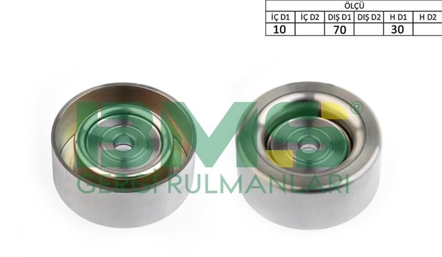 BMS 505 ALTERNATÖR GERGİ RULMANI PEUGEOT P4008-CITROEN C4 AIRCROSS-MITSUBISHI LANCER 2.0 12 > - Görsel 1