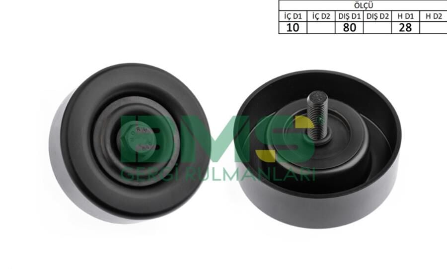 BMS 627 ALTERNATÖR GERGİ RULMANI HYUNDAI İX35 2.0L D4HA 10-15 / TUCSON 2.0L D4HA 15-20 / SANTAFE 2.0L 2.2L D4HA D4HB CRDİ 10-> / KIA SPORTAGE 2.0L D4HA 10-22 / SORENTO 2.0L 2.2L D4HA D4HB 10-20 - Görsel 1