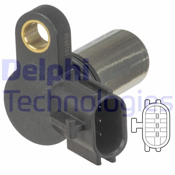 DELPHI SS11220 KRANK MİLİ SENSÖRÜ EKSANTRİK NISSAN ALMERA 1.5L 1.8L QG15DE QG18DE N16 00-06 / PRIMERA 1.6L QG16DE P11 P12 96-> 1.8L QG18DE P11 99-> / NOTE 1.4L CR14DE E11 06-12 / MICRA 1.2L 1.4L CR12DE CR14DE K12 - Görsel 1