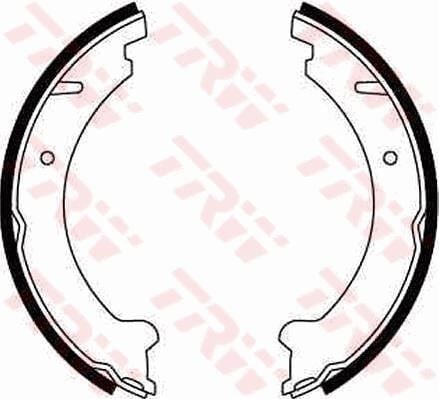 TRW GS8599 EL FREN PABUÇ BALATA VOLVO 850 91-96 C70 97-05 S70 97-00 V70 97-00 XC70 97-02 178x25 - Görsel 1