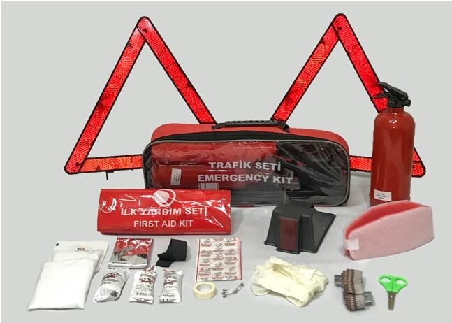 AUTO TSTS051 FA1005B TRAFİK SETİ FULL BEZ AMBALAJ KARE 1KG YANGIN SÖNDÜRCÜLÜ FULL HIRDAVAT