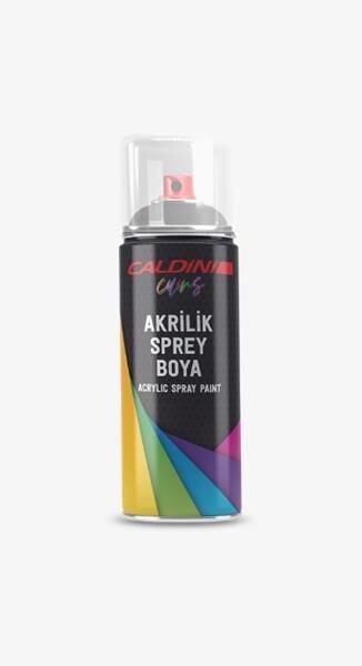 CALDINI CLN-81983 AKRİLİK RAL-9005 MAT SİYAH SPREY BOYA
