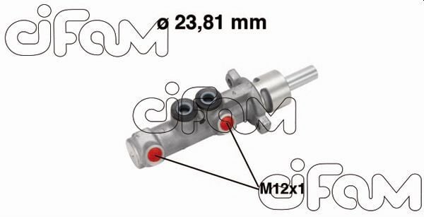 CIFAM 202572 ANA MERKEZ MASTER-MOVANO 01>INTERSTAR 02> 23.81mm