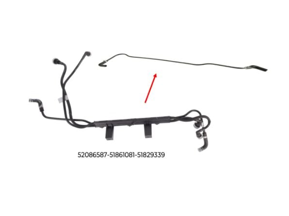 CM 133579 YAKIT BORUSU BRAKET HARİÇ EURO 5 DOBLO 1.3 D Multijet 10 >