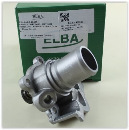 ELBA 860086 TERMOSTAT 82 C FIAT DUCATO 06>14 DUCATO 15> IVECO DAILY IV 06>11 DAILY V 11>14 DAILY VI 14>21 2.3D MJET 2.3 JTD F1A