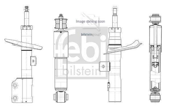 FEBI 1002651 AMORTISOR ON SAG GAZLI BMW E60 E61