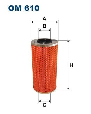 FILTRON OM610 YAG FILTRESI MERCEDES OM606 W202 W210 W124 W638 B901>B904
