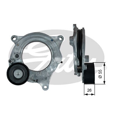 GATES T39381 KAYIS GERGI RULMANI BMW F20 F21 F30 F32 G30 G11 G01 KUTUKLU
