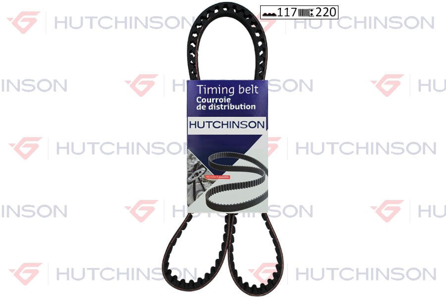 HUTCHINSON 117HTDP22 TRİGER KAYIŞI 117x220 FORD C-MAX 1.6 16V FOCUS 1.4-1.6 16V FIESTA 1.2-1.4-1.6 MAZDA VOLVO CT881 x