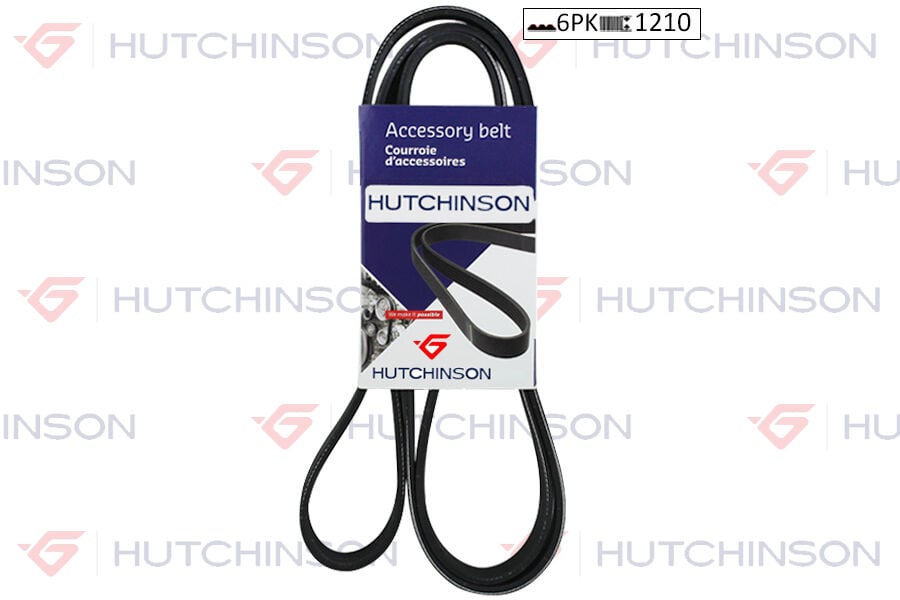 HUTCHINSON 6PK1210 1210 K 6 KANALLI KAYIŞ CLIO-KNG 1.9 D-P107-C1-YARIS 1.0
