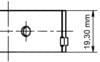 KOLBEN 77272630 KOL YATAK 0.75 ASTRA-VECTRA-OMEGA-FRONTERA X2.0XEV-SE-X2.2SE-C1.8NE-NZ-SV-XE-X18XE-C2.0NE-XE