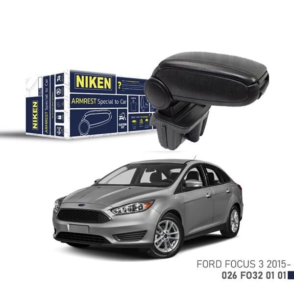 NIKEN 026FO320101 ARACA ÖZEL KOL DAYAMA SİYAH FORD FOCUS III 15 >