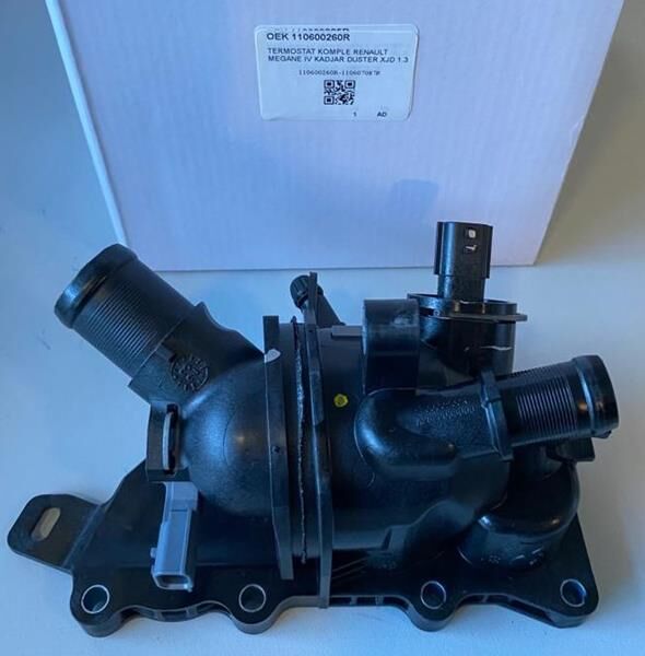 OE-ORIJINAL 110600260R TERMOSTAT 98 C KOMPLE RENAULT MEGANE IV 15> KADJAR 15> TALISMAN 15> SCENIC IV 15> DACIA DUSTER II 1 8> DOKKER 19>1.3 TCE H5H / NISSAN QASHQAI 1.3L DIG-T HR13DDT J11 19->