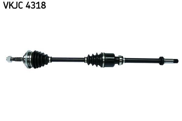 SKF VKJC4318 KOMPLE AKS SAĞ PEUGEOT P206 1.6i TU5 98>06 21x22x48T 886mm ABS Lİ