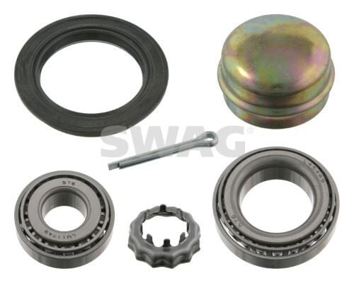 SWAG 99903674 ARKA TEKER RULMANI KIT PASSAT 1.8-2.0 04/00 >-GOLF I-II-III-IV-JETTA-POLO-IBIZA-TOLEDO-FAVORIT FEBI 3674