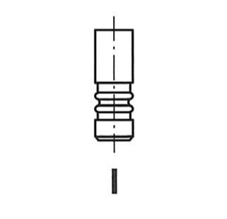 TETIK MER-161 SUPAP TAKIMI MERCEDES M271 W203 W204 W211 W212 R171 UC TIRNAK IN:8 EX:8