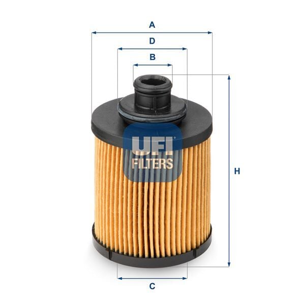 UFI 2503100 YAĞ FİLTRESİ OPEL ASTRA H-CORSA C-CORSA D-COMBO-MERIVA A-AGILA 1.3 CDTI 500 ALBEA DOBLO FIORINO PU NTO IDEA LINEA PANDA 07> MITO 09>15 YPSILON 03>12 1.3 MTJ