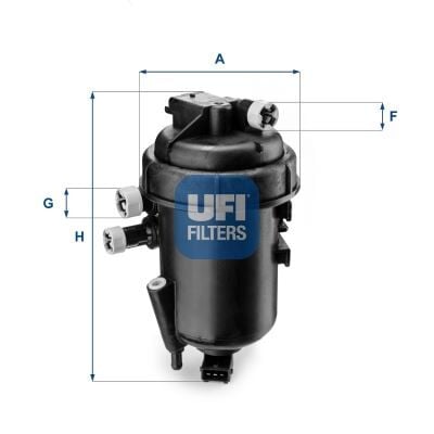UFI 5511200 YAKIT FİLTRESİ DOBLO CARGO 1.3 JTD 16V OE