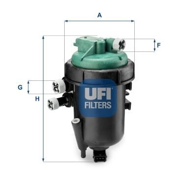 UFI 5517800 YAKIT FİLTRESİ KOMPLE FIAT DOBLO 05>16 1.3D MJET OE TEK MÜŞÜR