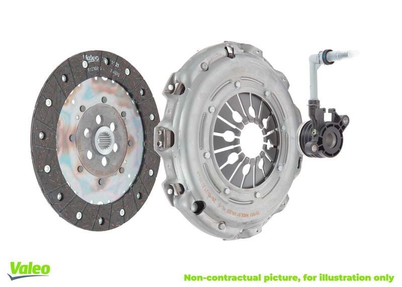 VALEO 834598 3 LÜ DEBRİYAJ TAKIMI BASKI DİSK RULMAN DACIA LOGAN II 1.0 SCe 75
