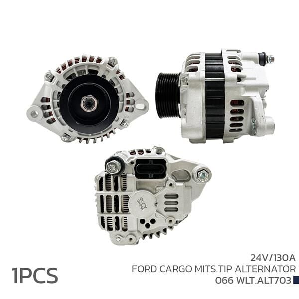 VOLTECH 066WLT.ALT703 ALTERNATÖR SARJ DİNAMOSU 24V 130A FORD CARGO MITS.TIP