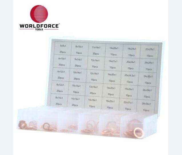 WORLDFORCE 11081 BAKIR PUL SETİ 400 PARÇA