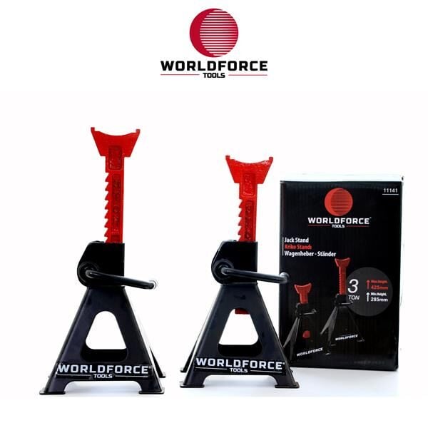 WORLDFORCE 11141 KRİKO STANDI 3 TON GARAJ EKİPMANLARI HIRDAVAT